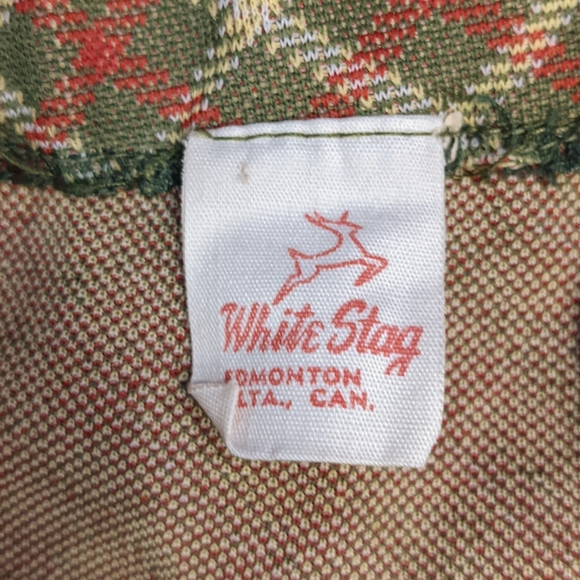 Vintage White Stag polyester green plaid pants - Picture 4 of 5